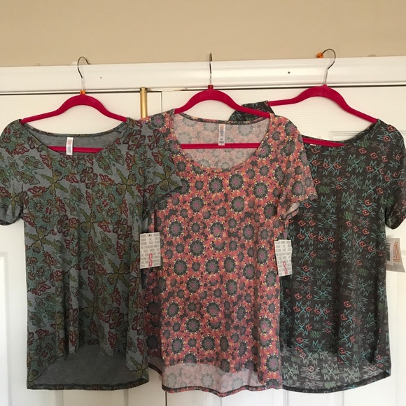 LuLaRoe Tops - LuLaRoe shirts NWT brand new classic 3 included
